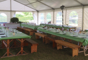 imagen de comedor cabañas de Paúl