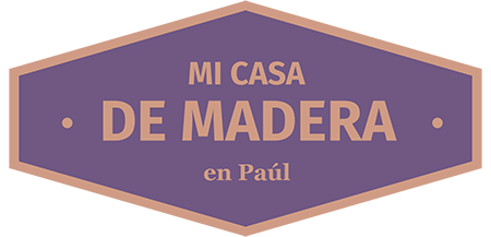 logotipo mi casa de madera